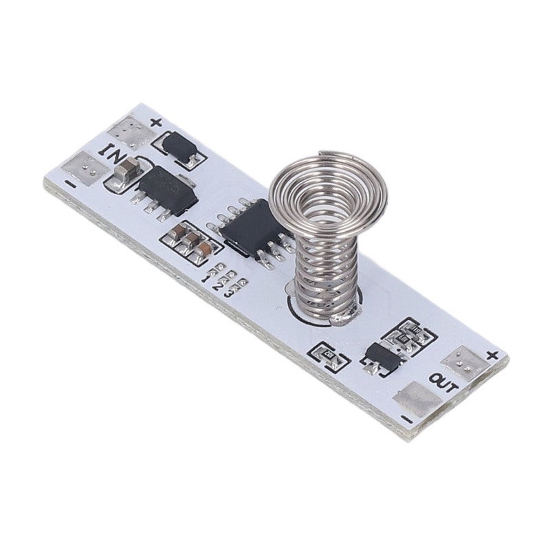 وحدة مفتاح اللمس السعوي ABS وحدة التعتيم التدريجي DC5V-24V 72W - تصميم متكامل للدوائر الإلكترونية لضبط سطوع LED - يتغلب على التداخل في واجهة اللمس بين الإنسان والآلة - Image 5