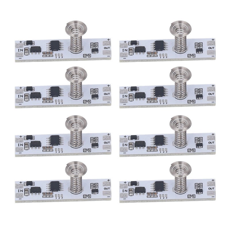 وحدة مفتاح اللمس السعوي ABS وحدة التعتيم التدريجي DC5V-24V 72W - تصميم متكامل للدوائر الإلكترونية لضبط سطوع LED - يتغلب على التداخل في واجهة اللمس بين الإنسان والآلة - Image 1