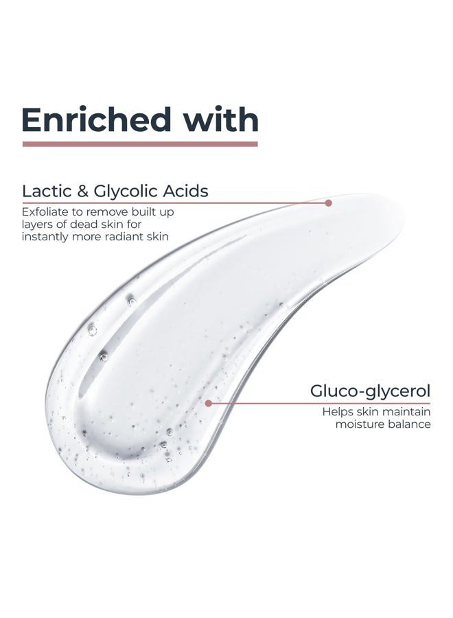 Eucerin Radiant Tone Face Cleanser Gel with 2% Exfoliating AHA Complex, Gentle Face Wash Improves Skin Clarity and Boosts Radiance, All Skin Types, 6.8 Fl Oz Bottle - Image 3
