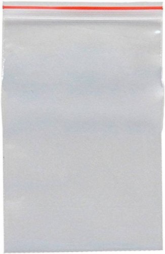RANCO POLY BAGS Ranco Poly Bags Plastic Zip Lock Pouch Bags4x6InchTransparent 300 Pieces - Image 1