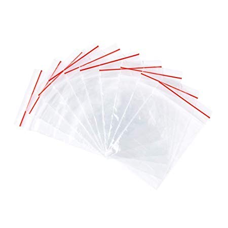 RANCO POLY BAGS Ranco Poly Bags Plastic Zip Lock Pouch Bags4x6InchTransparent 300 Pieces - Image 3