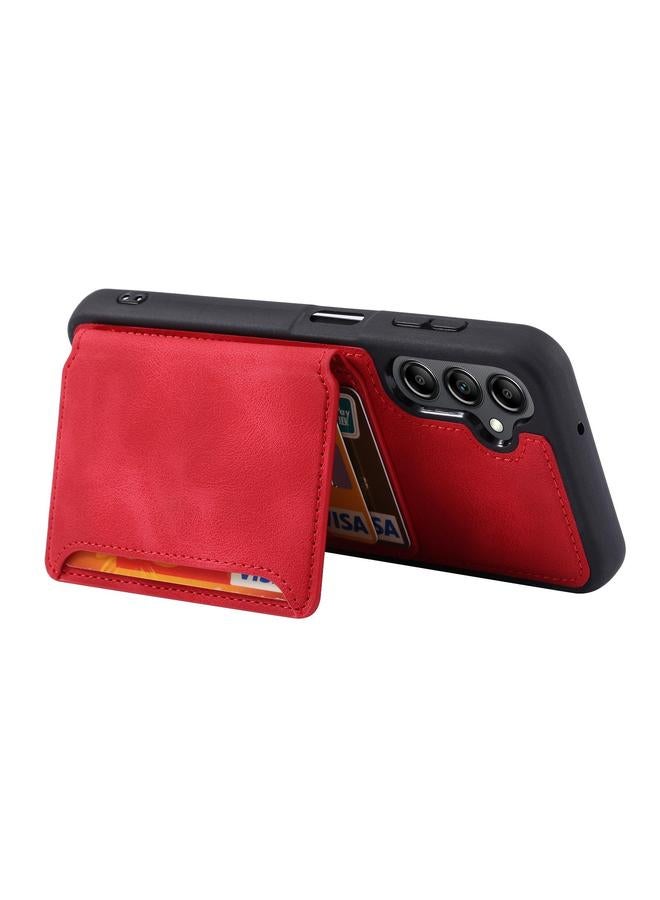 erorex Case For Samsung Galaxy A56 5G Skin Feel Dream RFID Anti-theft PU Card Bag Phone Case - Image 4