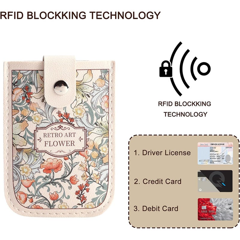 Laminated Concealed Mini Card Wallet Pull-out Type Credit Card Case Business Card Case RFID Blocking PVC ID Card Holder - Image 3