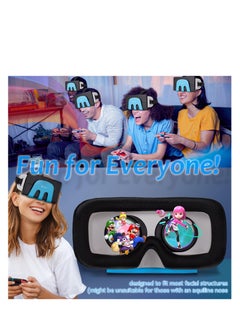 Excefore VR Headset Compatible with Nintendo Switch & OLED, Switch VR Labo Goggles Headset for Nintendo Switch, Virtual Reality Glasses for Original Nintendo Switch & Switch OLED Model (White)  - Image 2