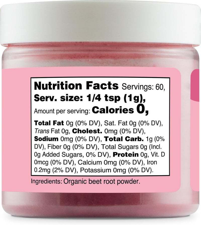 Nutricost Nutricolor Pink Organic Beet Root Powder - Image 4