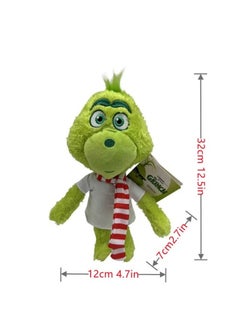 Generic Grinch Doll Plush Toy For Kids Children's Cartoon Plush Toy Holiday Gift Birthday Party Favor And Home Decoration  - Image 2