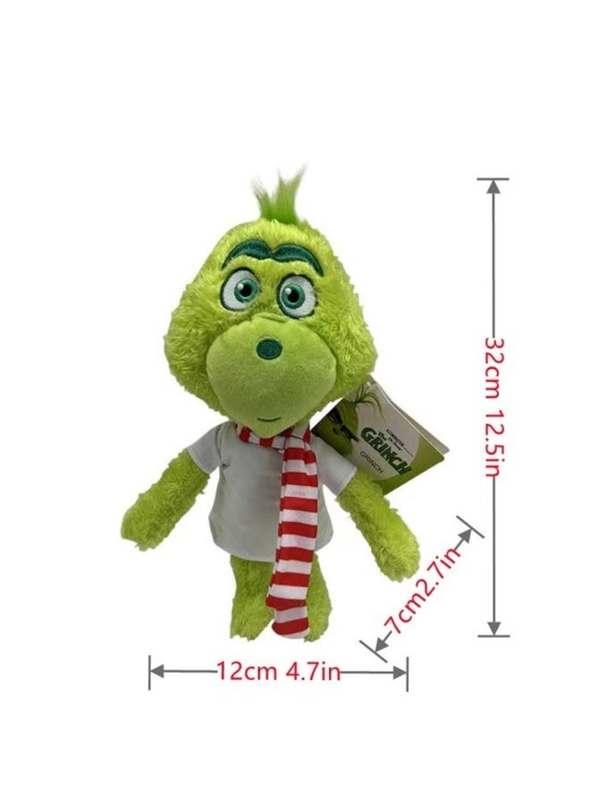 Grinch Doll Plush Toy For Kids Children's Cartoon Plush Toy Holiday Gift Birthday Party Favor And Home Decoration - Image 2