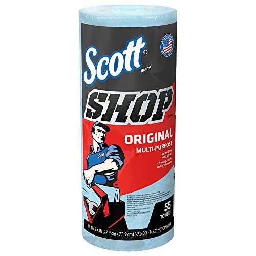 Kimberly-Clark 75130 SCOTT Shop Towel Roll, 55 Count (Pack of 1) - Image 1