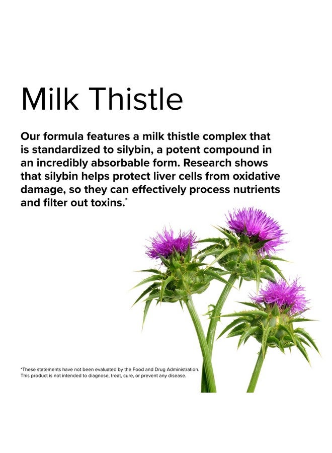 Terry Naturally Healthy Liver 60 Capsules With Milk Thistle Andrographis Ep80  French Grape Seed Extract Vx1 Nongmo Vegan 60 Servings - Image 5