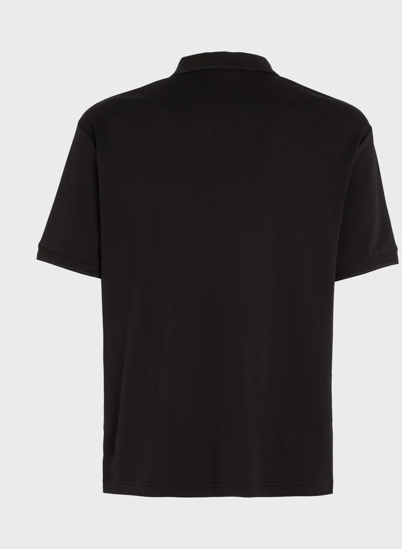 CALVIN KLEIN Logo Polo