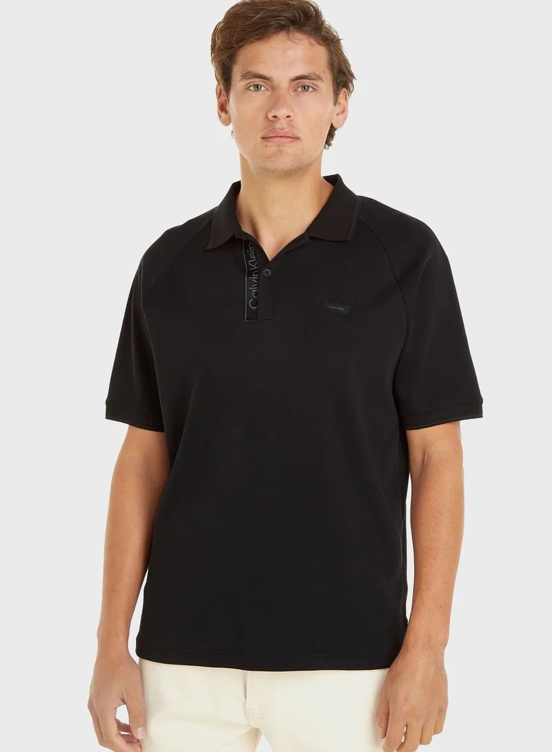 CALVIN KLEIN Logo Polo