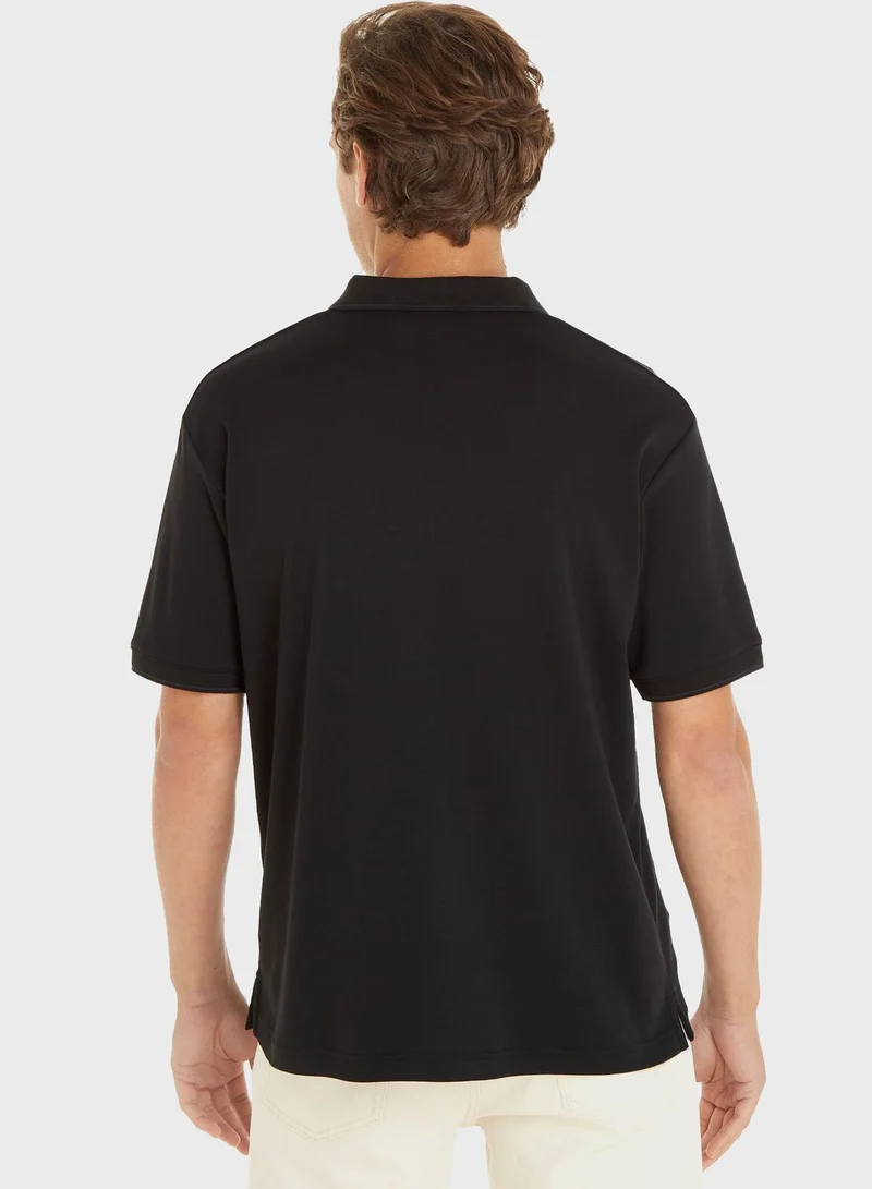 CALVIN KLEIN Logo Polo