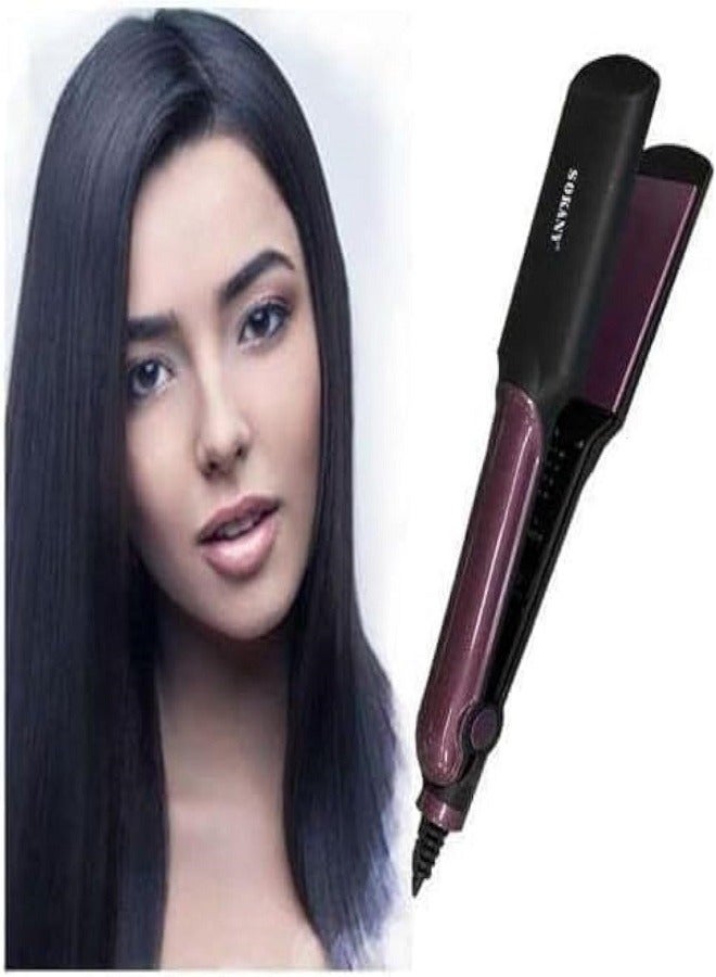 sokany SY-6505 Professional Hair Straightener Multicolour - Image 4