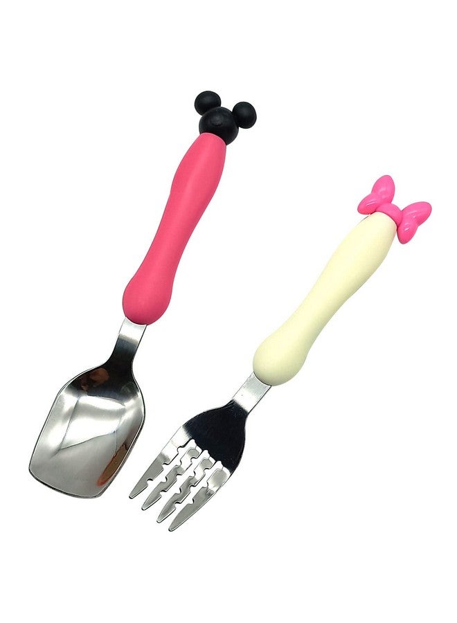 GARASANI Children Spoon Fork Set Baby Feeding Spoon Stainless Steel Kids Eating Utensils Toddler Baby Flatware Accessories - Image 1