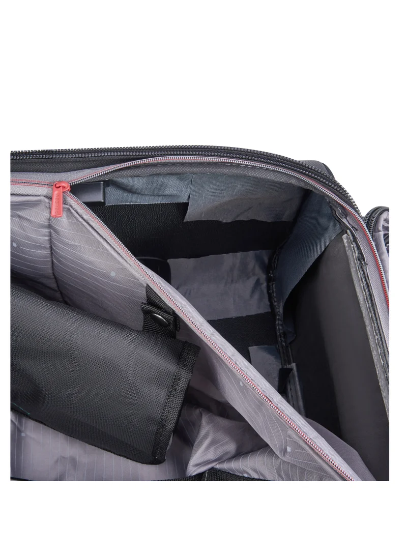 ديلسي _باريس Helium DLX 71cm Softcase 4 Double Wheel Expandable Check-In Luggage Trolley - Black