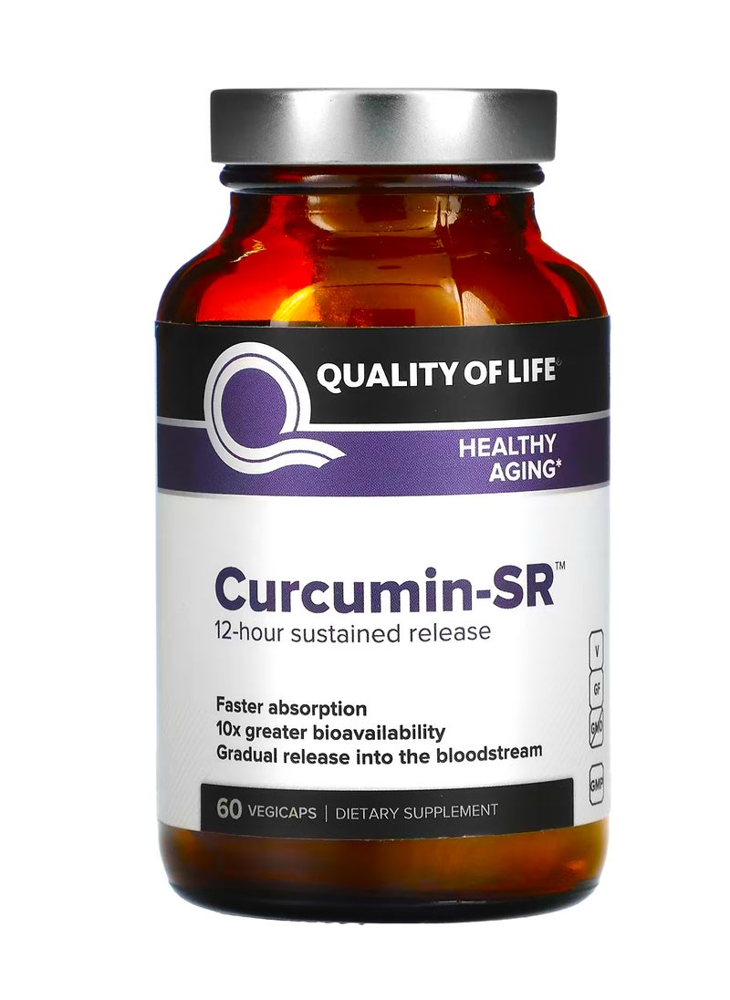 Quality of Life Curcumin-SR, 60 Vegicaps