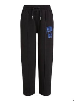 Calvin Klein Jeans Boys' Relaxed Terry Pintuck Joggers - Cotton, Black  - Image 1