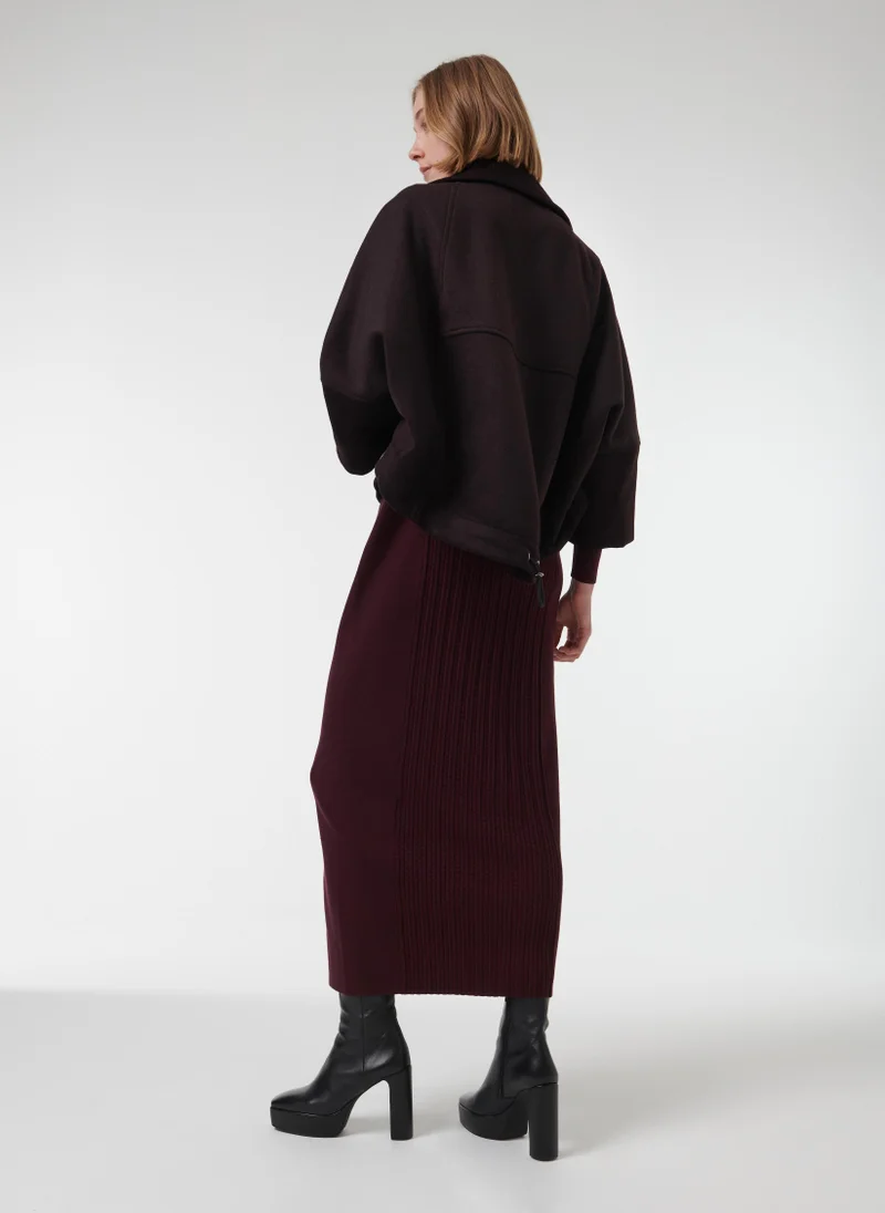 ليم سترة بأكمام عريضة