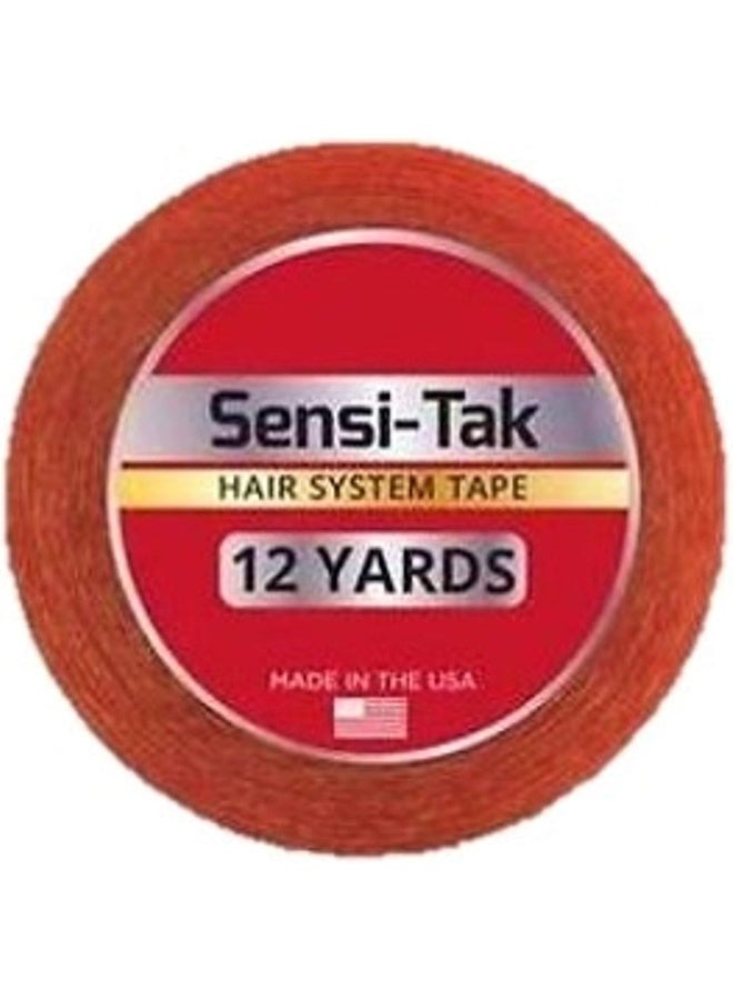 Walker Tape Sensi-Tak Roll 1/2" x 12 Yards (Red Roll) - Image 2