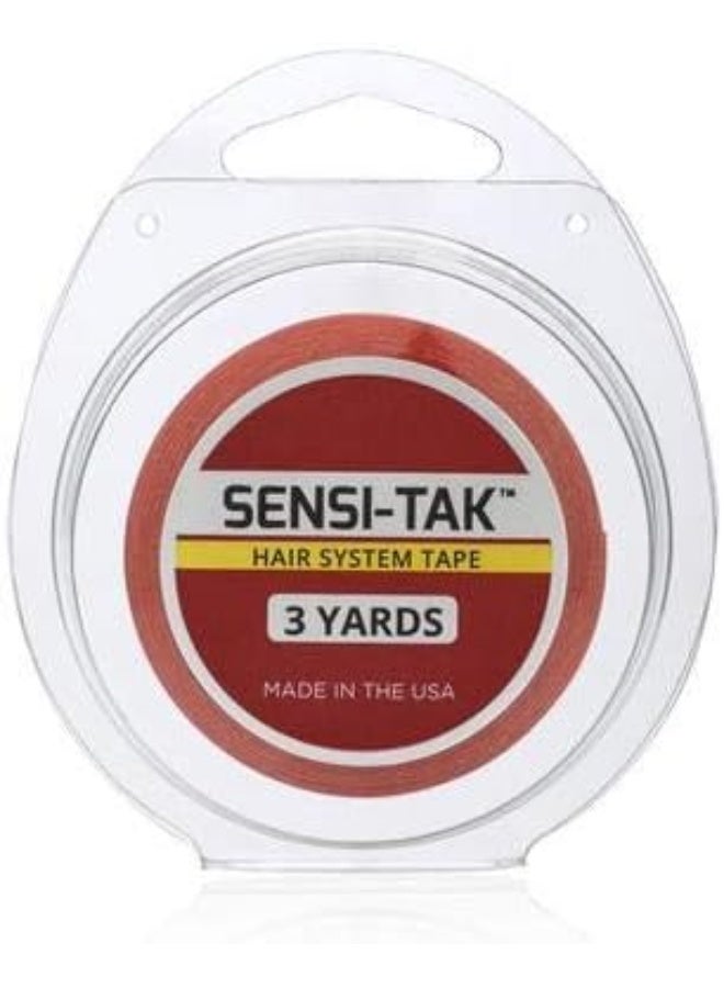 Walker Tape Sensi-Tak Roll 1/2" x 12 Yards (Red Roll) - Image 3