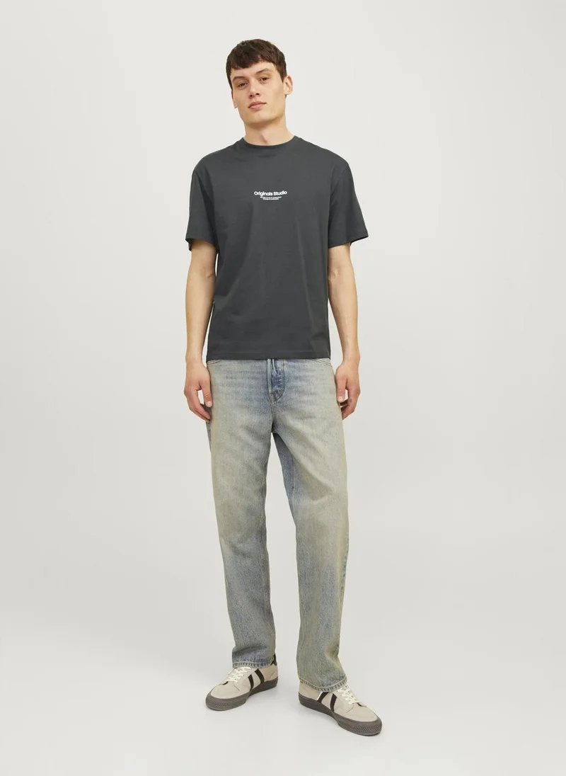 JACK & JONES Jorvesterbro Graphic Crew Neck T-Shirt