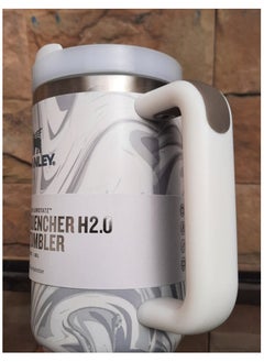 Stanley Quencher H2.0 FlowStatlVacuum Insulated Tumbler with Lid and Straw for Water, Iced Tea or Coffee, Smoothie and More, 40Ounce Stainless Steel  - Image 2