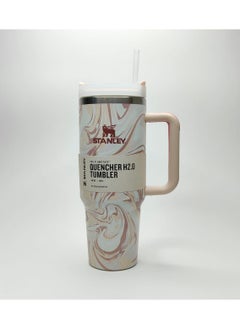 Stanley Quencher H2.0 FlowStatlVacuum Insulated Tumbler with Lid and Straw for Water, Iced Tea or Coffee, Smoothie and More, 40Ounce Stainless Steel  - Image 1