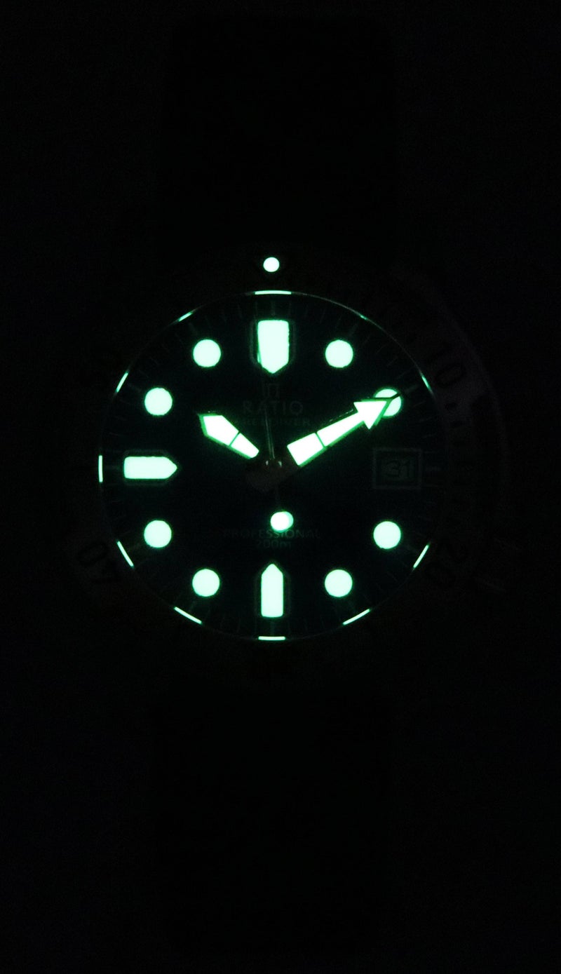 Ratio FreeDiver Professional Quartz Diver's RTF023 200M Men's Watch - Image 2