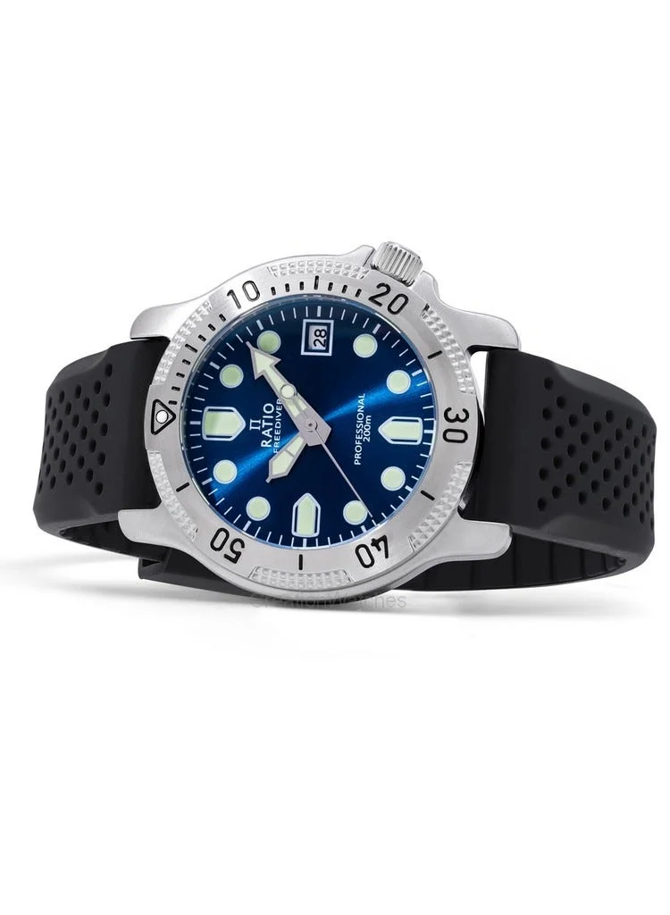 RATIO  Ratio FreeDiver Professional Quartz Diver's RTF023 200M Men's Watch for Men | Best Price UAE