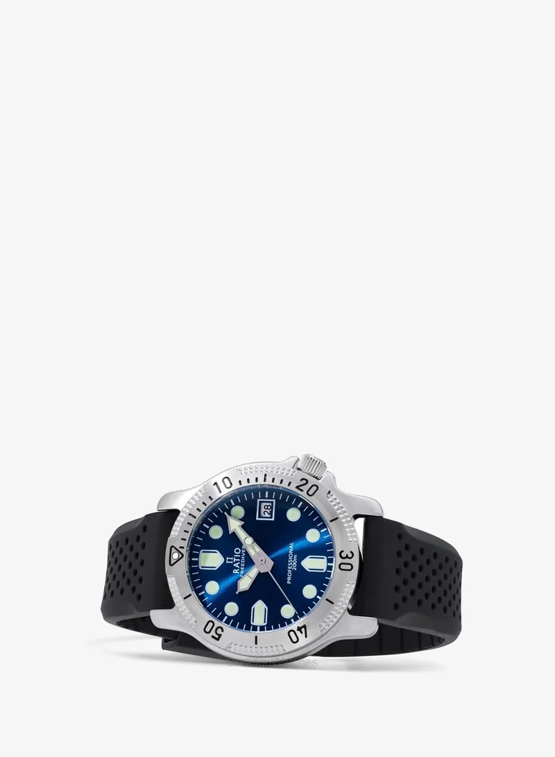 RATIO Ratio FreeDiver Professional Quartz Diver's RTF023 200M Men's Watch