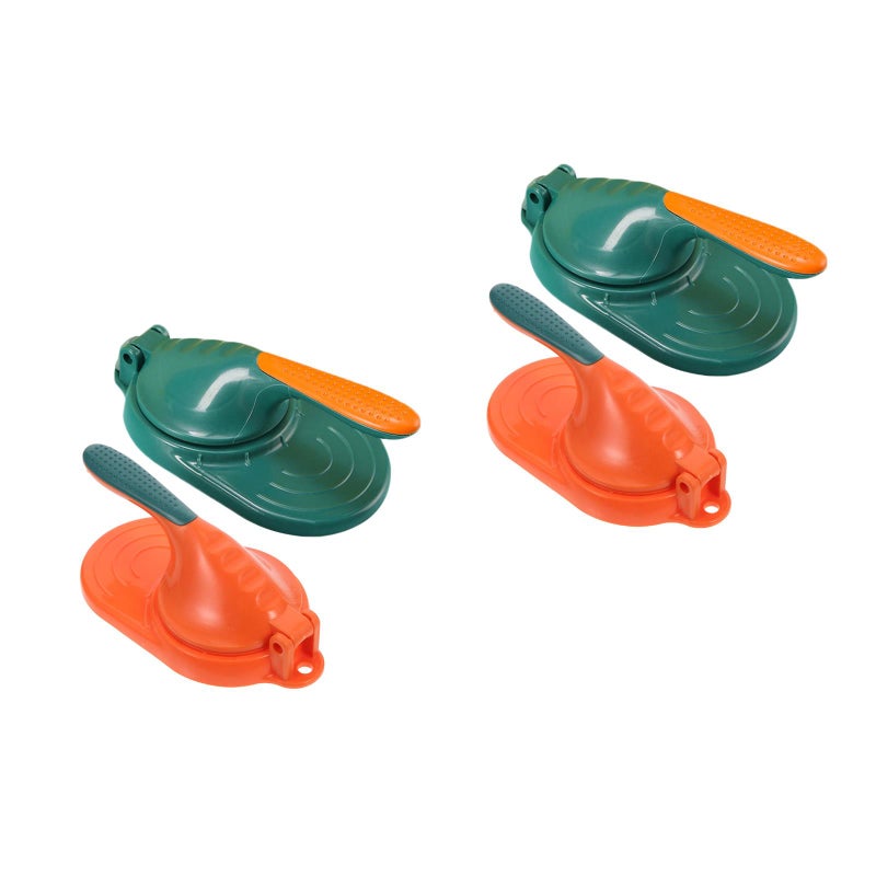 4 pcs Dumpling Skin Pressers Dumpling Dough Pressing Molds Dumpling Makers - Image 1