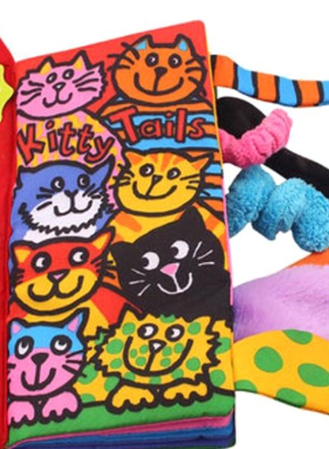 NIBEMINENT Baby 3D Soft Cloth Book With Animal Tail - Image 2