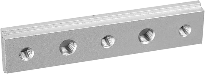 100mm T Slot Miter Gauge Bar Aluminum Alloy Guide Jig For Table Saw T Screw Fixing - Image 1