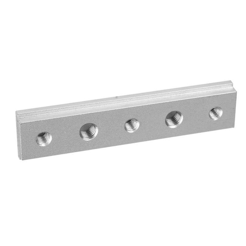 100mm T Slot Miter Gauge Bar Aluminum Alloy Guide Jig For Table Saw T Screw Fixing - Image 2