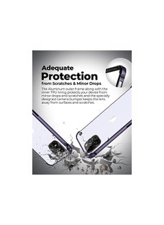 Raegr iPhone 14 Pro Max Case | Anodized Aluminum Bumper | Supports Mag-Safe Wireless Charging | Edge Armor Protective Minimal Case Designed for iPhone 14 Pro Max (6.7-Inch) 2022 -Dark Purple RG10456  - Image 5