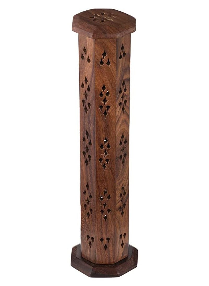 QUESERA Wooden Incense stick holder Mabkhara  - Image 1