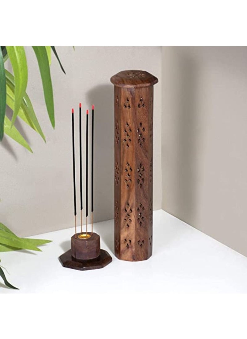 QUESERA Wooden Incense stick holder Mabkhara  - Image 2