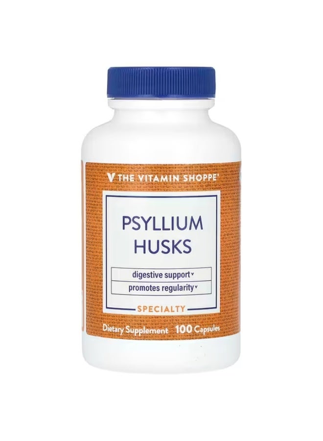 ذا فيتامين شوب متجر الفيتامينات، قشور السيليوم، 100 كبسولة (720 ملغ لكل كبسولة)