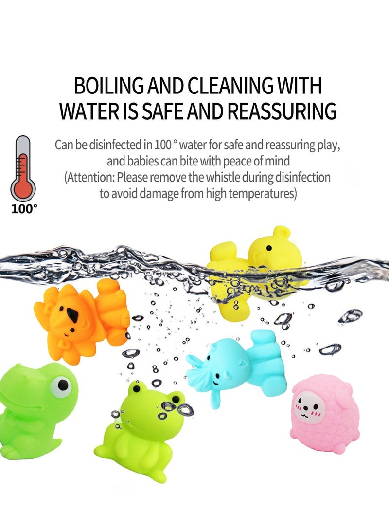 6pcs bath toys,toddler bath toys,kids water toys,shampoo toys,swimming pool toys gift set. - Image 5