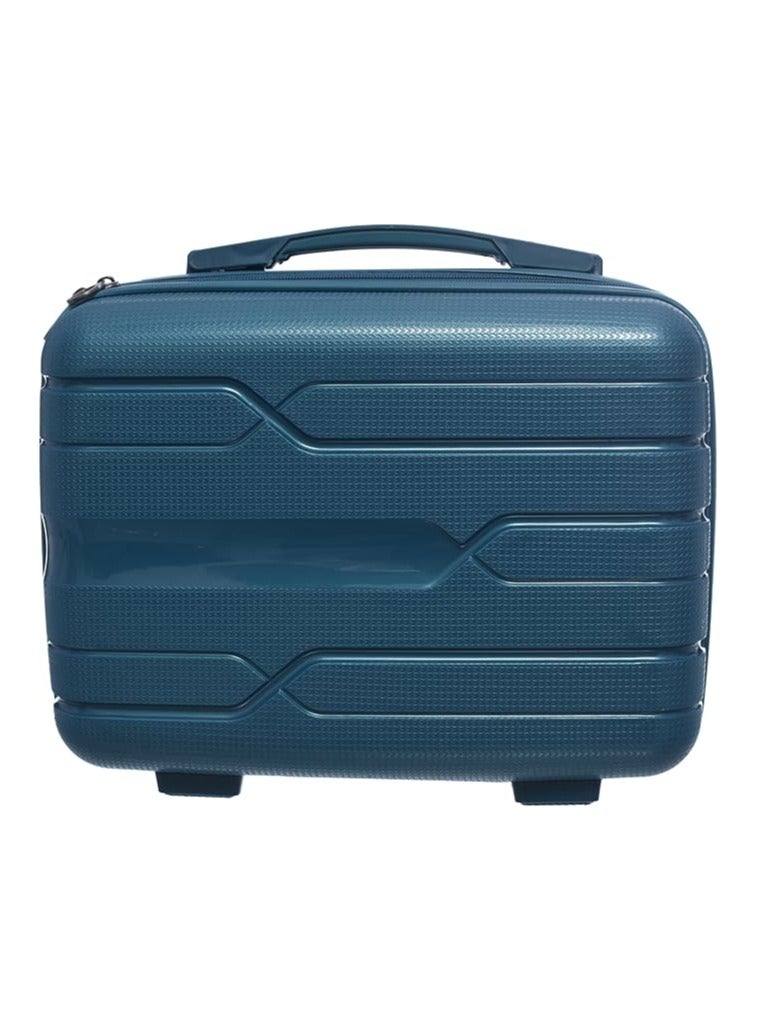 12-Inch Hard-Shell Makeup Case – Durable, Lightweight & Compact Organizer with Handle for Cosmetics and Essentials