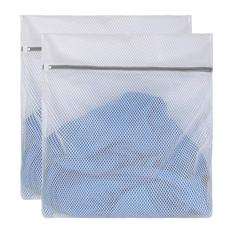 MARMINS 2 XX-Large Honeycomb Delicates Bags for Washing Machine, 24 x 24 Inches lingerie bags for Laundry, Travel Storage Organize Bag for Cotton Clothes,Sheet, Shoes - Image 1
