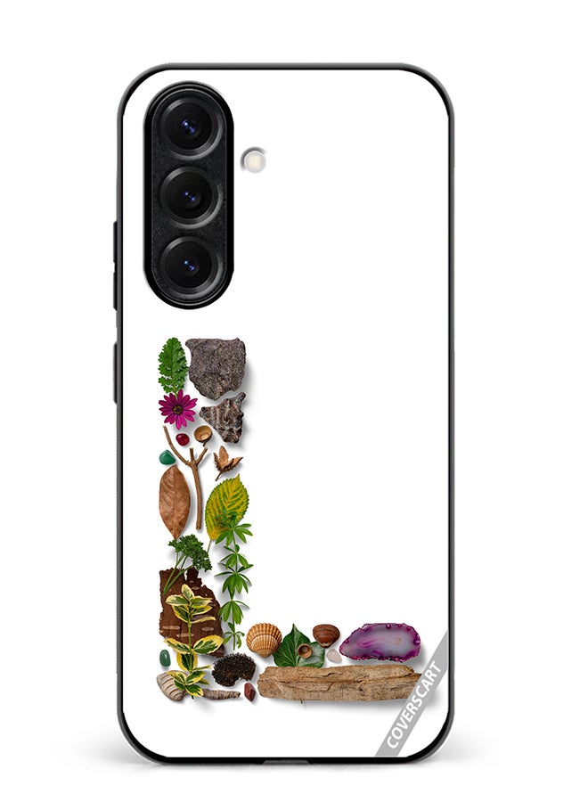 VR CREATIVE Protective Case Cover For Samsung Galaxy S25 Plus Alphabet L Design Multicolour