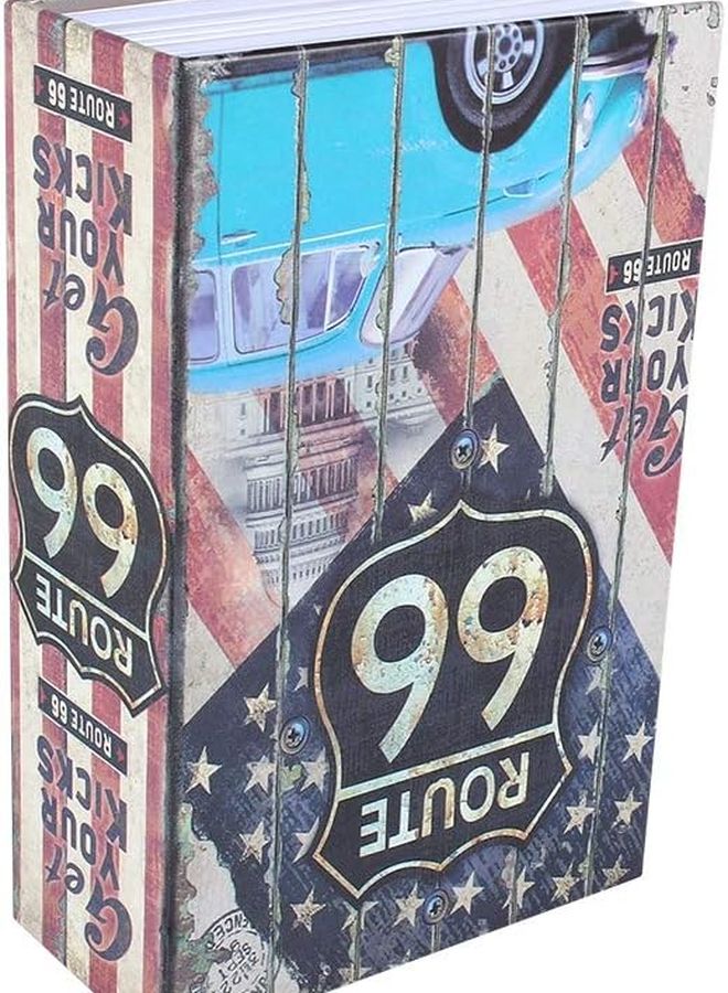 American Dream Type Hollow Book Safe Box With Key Lock For Cash Jewellery Hiding - Image 1