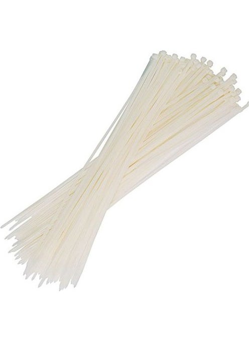 GWEST - 3.6mm x 150MM Cable Tie (100 Pcs) White - Image 1