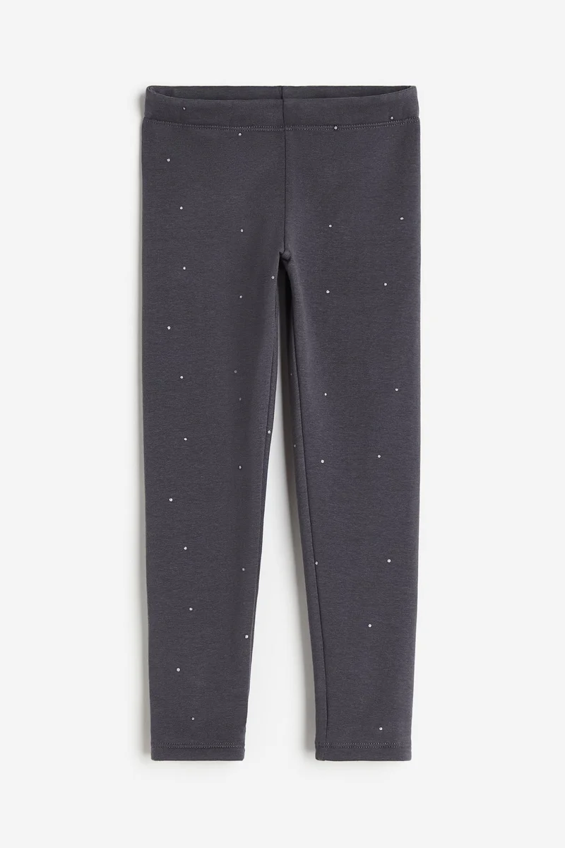 H&M Kids Aop Brushed Inside Leggings