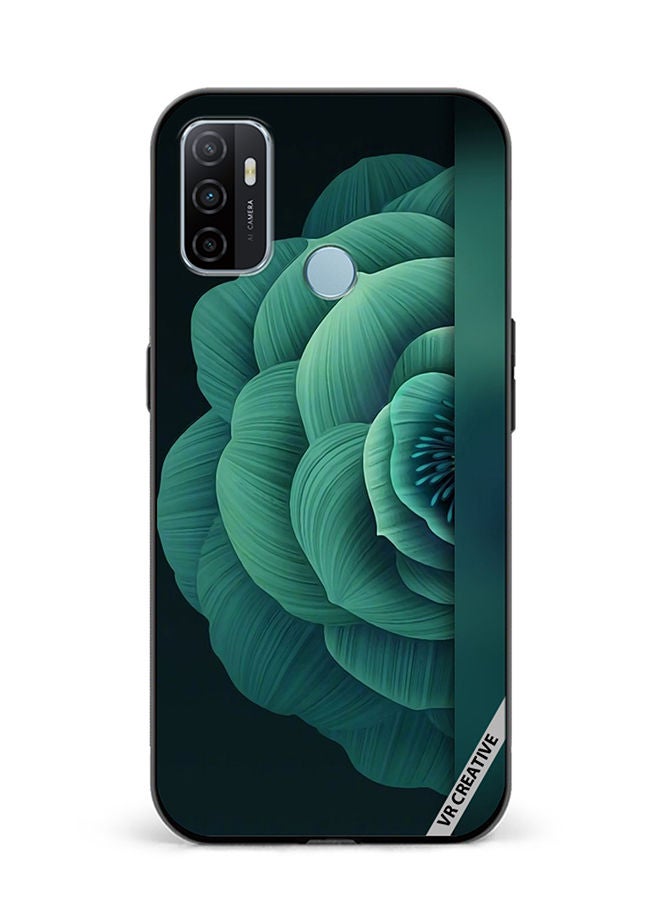 VR CREATIVE Protective Case Cover For Oppo A53 Flower Design Multicolour - Image 1