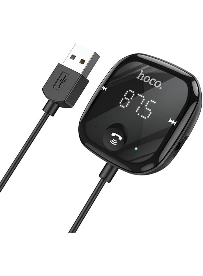 Hoco E65 Bluetooth FM Transmitter for Car - Image 1