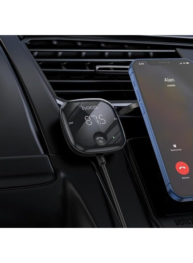 Hoco E65 Bluetooth FM Transmitter for Car - Image 3