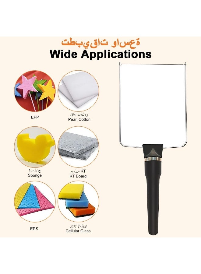 Foam Carving Kit Handheld Electric Foam Polystyrene Cutting Pen 3 in 1 Hot Wire Styrofoam Cutter Tool Heated Styrofoam Cutting Pen With Carrying Case for Engraving Writing Sponge KT Board - Image 4