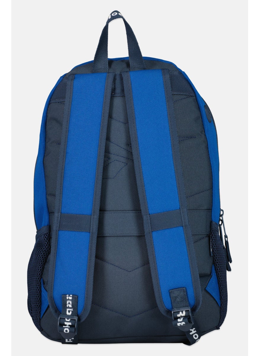 Reebok Men Brand Logo Backpack, Blue  - Image 2